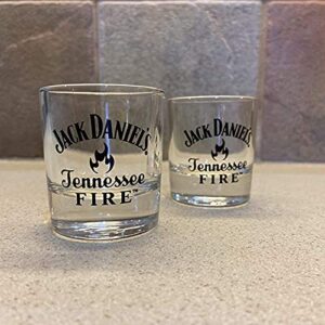 tennessee fire shot glass set - 2020 edition - set of 2