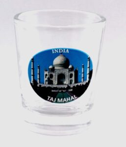 india taj mahal shot glass