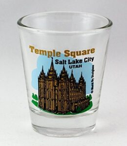 salt lake city temple square shot glass