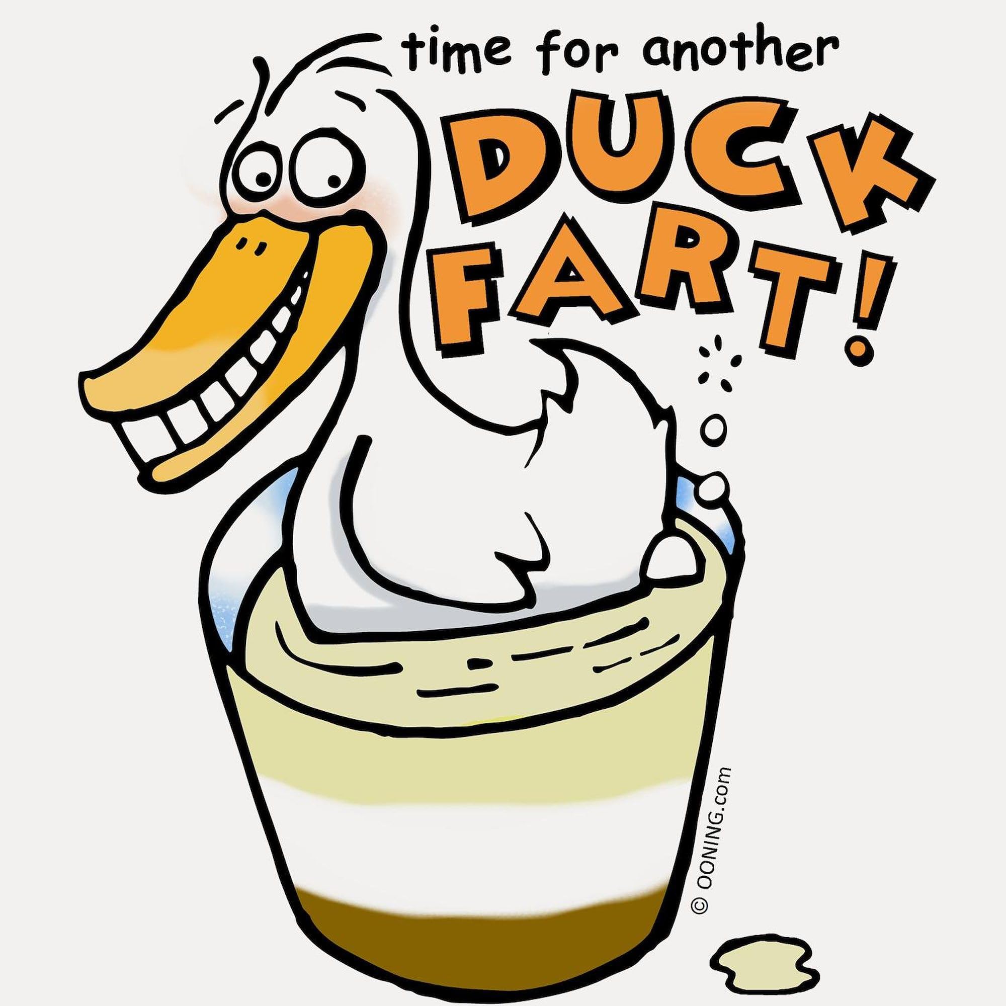 CafePress Time For Another Duck Fart Unique and Funny Shot Glass