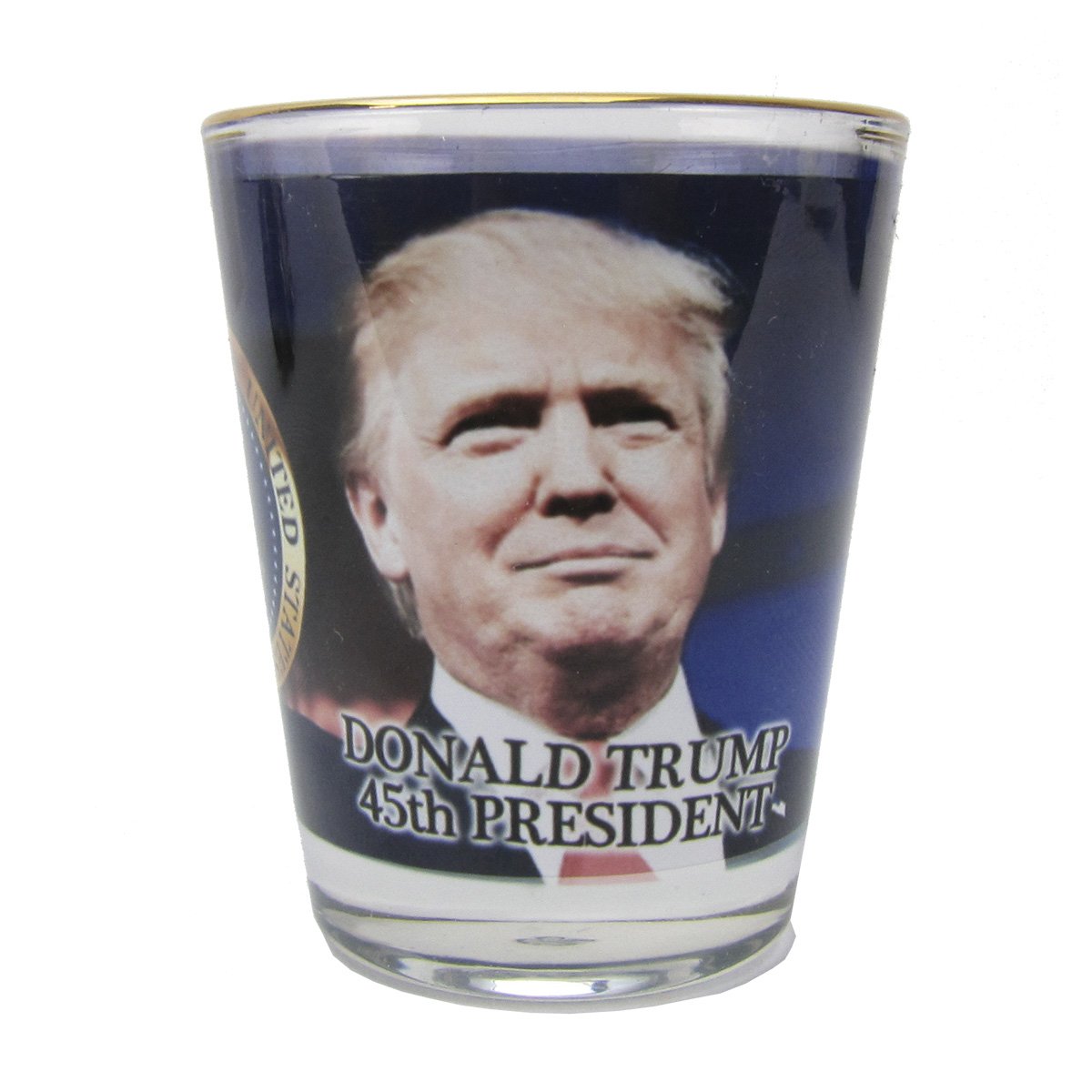 TG,LLC Treasure Gurus Keep America Great Donald Trump MAGA Shot Glass Novelty Gift