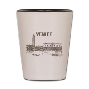 CafePress Vintage Venice Unique and Funny Shot Glass