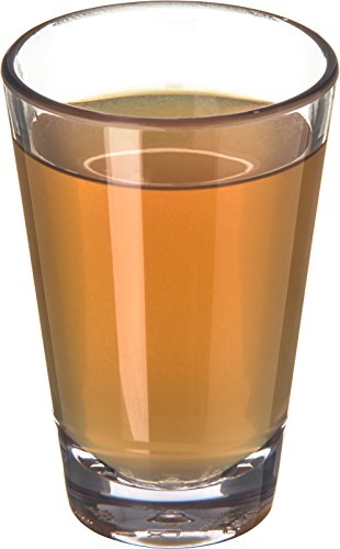 Carlisle FoodService Products Alibi Shot Glass Clear Glass for Restaurant, Kitchen, and Bar, Plastic, 3 Ounces, Clear