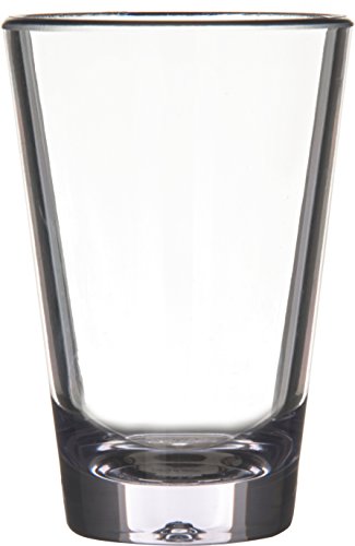 Carlisle FoodService Products Alibi Shot Glass Clear Glass for Restaurant, Kitchen, and Bar, Plastic, 3 Ounces, Clear