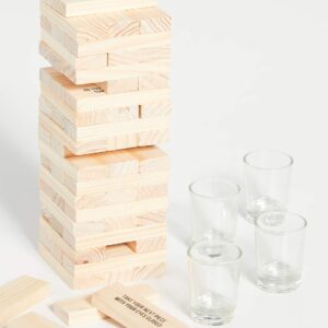 Two's Company Chill Out Stumbling Blocks Game with a Twist in Gift Box