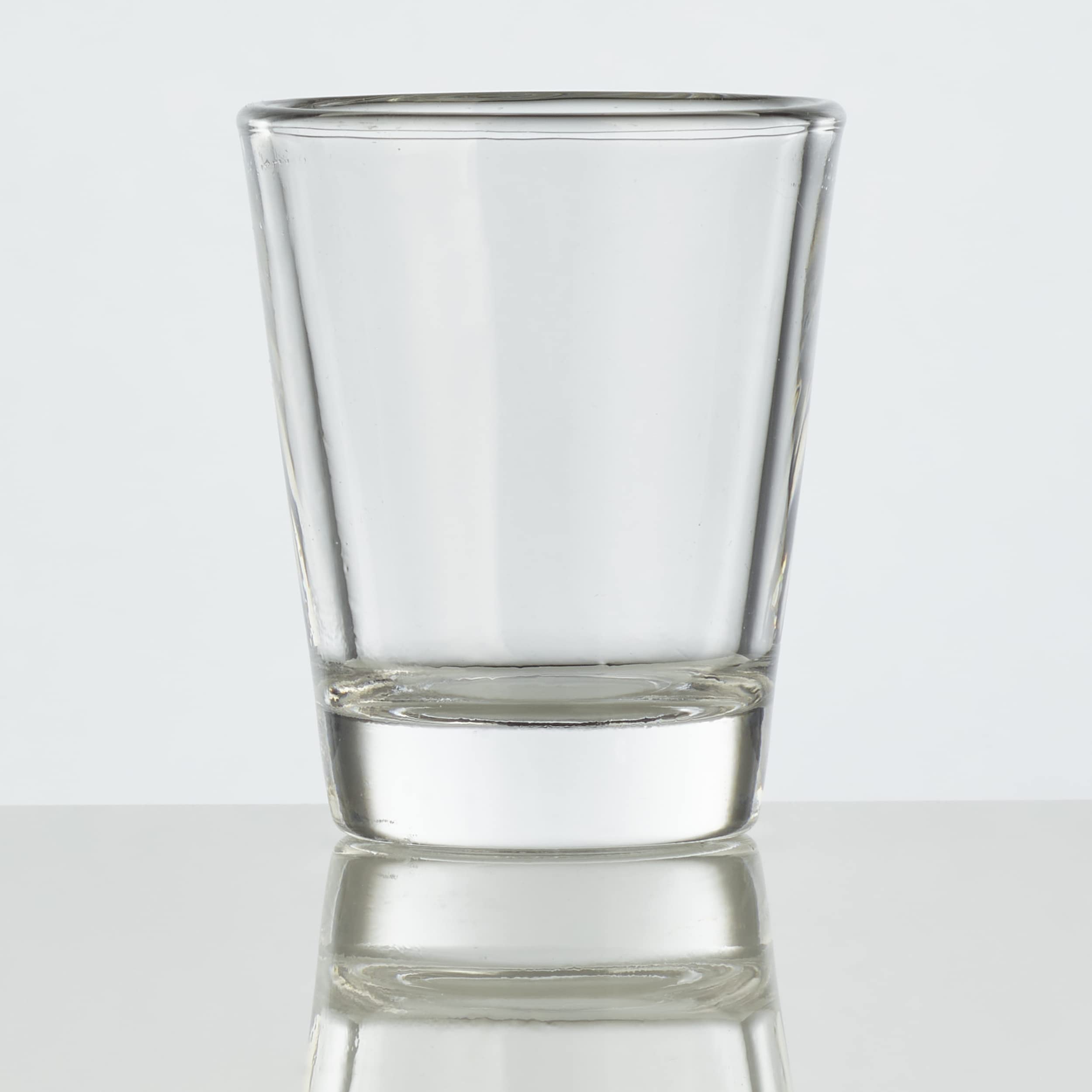 Burns Glass Drinking Glasses, Heavy Base Shot Glass Set, 1.75 Oz. (Set of 6)