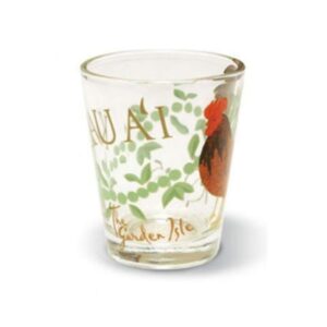 kaua'i vintage montage shot glass