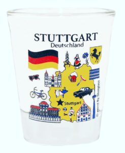 stuttgart germany great german cities collection shot glass