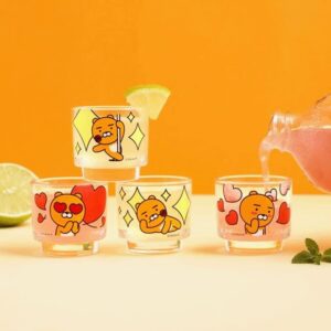 Kakao Soju Shot Glasses Set of 4 in Gift Box - Ryan