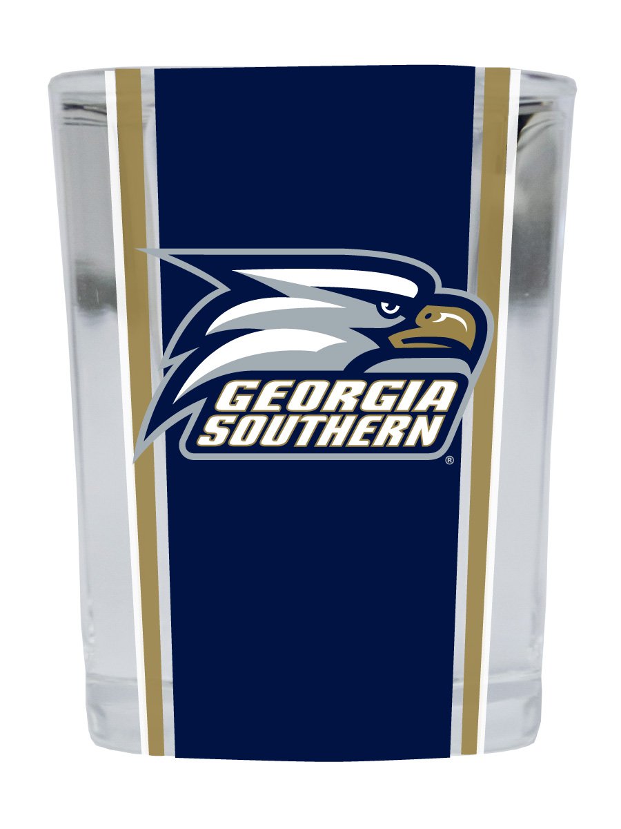 Georgia Southern Eagles Square Shot Glass Officially Licensed Collegiate Product