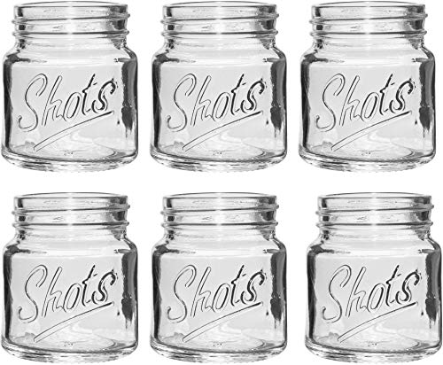 Home Essentials 4581 Basic Shot Glass, Set of 6, 2.5 Oz