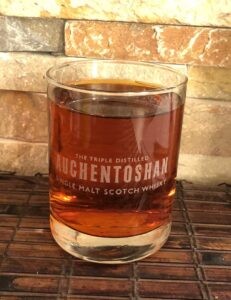 auchentoshan collectible whiskey glass 8 oz