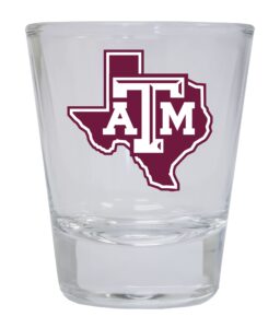 r and r imports texas a&m aggies round shot glass officially licensed collegiate product
