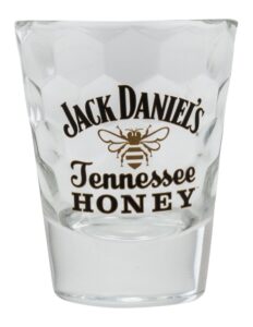 m. cornell importers 5259 jack daniel's honey comb shot glass