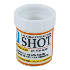 rtsi las vegas prescription shot glass - 2 ounces