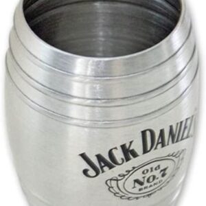 Jack Daniel's Medium Barrel Stainless Steel Shot Glass 2oz