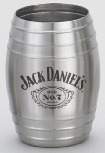 Jack Daniel's Medium Barrel Stainless Steel Shot Glass 2oz