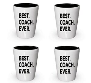 coach gifts - coach shot glass - best coach ever - coaches gifts for women men - for bag box set coaching - thanks coach ideas - appreciation thank you 1 great - funny gag - put on desk (4)