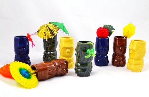 Tiki Shot Glasses - 1 dozen