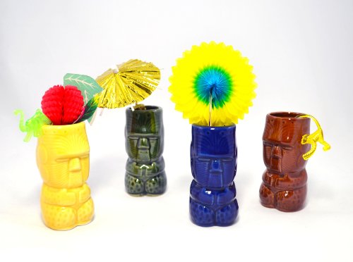 Tiki Shot Glasses - 1 dozen