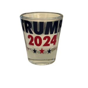 Lunch Money Trump 2024 Shot Glass | 2 oz Bourbon Whiskey Shot Glass | Made in USA by Americans for Americans President Donald Trump 4 more in 24