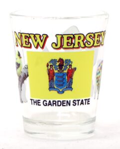 new jersey the garden state all-american collection shot glass