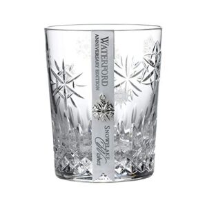 waterford 2020 snowflake wishes love anniversary edition double old fashioned glass