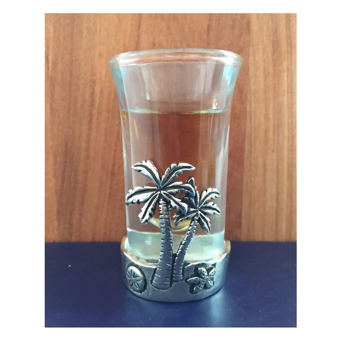 Basic Spirit Shot Glass - Palm Tree Home Decoration for Home Bar, Stocking Stuffer, Party Favor or Gift