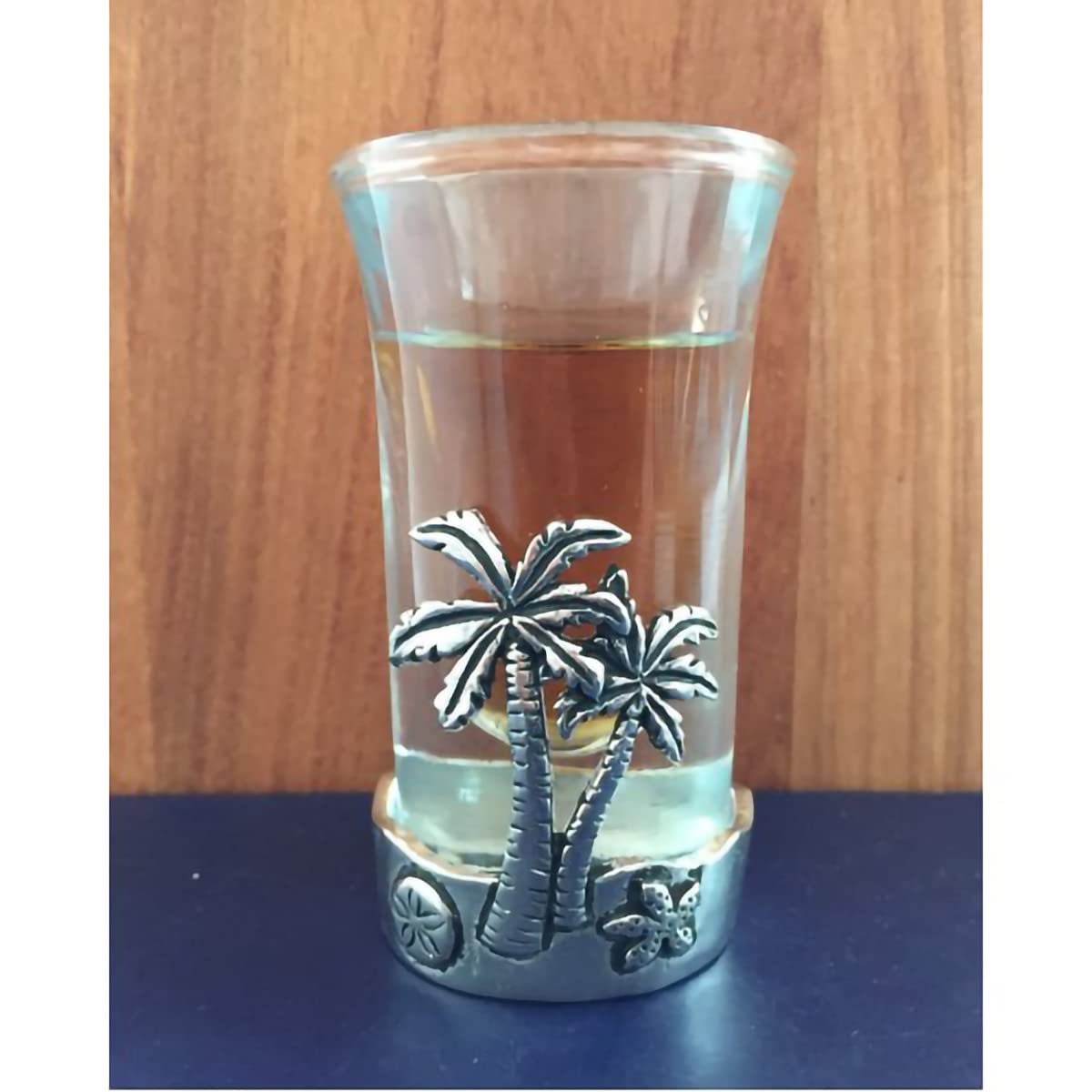 Basic Spirit Shot Glass - Palm Tree Home Decoration for Home Bar, Stocking Stuffer, Party Favor or Gift