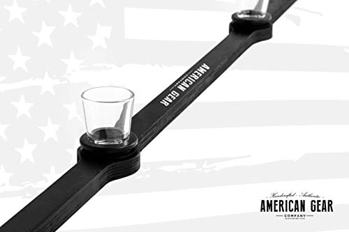 American Gear Company slapshotz Hockey Stick With Shot Glass Holders