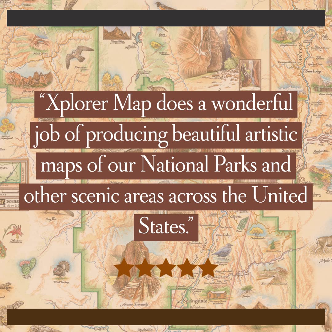 Xplorer Maps Sequoia-Kings Canyon National Park Map Ceramic Shot Glass, BPA-Free