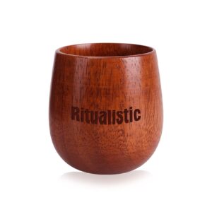 personalised oak whiskey tumbler - whisky glass - gift for whiskey lover - groomsmen gift - gift for dad - custom whiskey glass