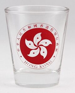 hong kong shot glass