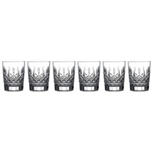 waterford lismore double old fashioned, set of 6