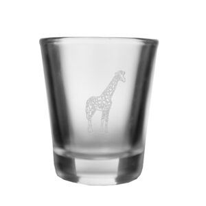 2oz giraffe shot glass