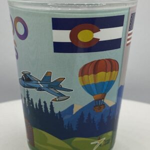 COLORADO SPRINGS Colorado SHOT GLASS 2 OZ.