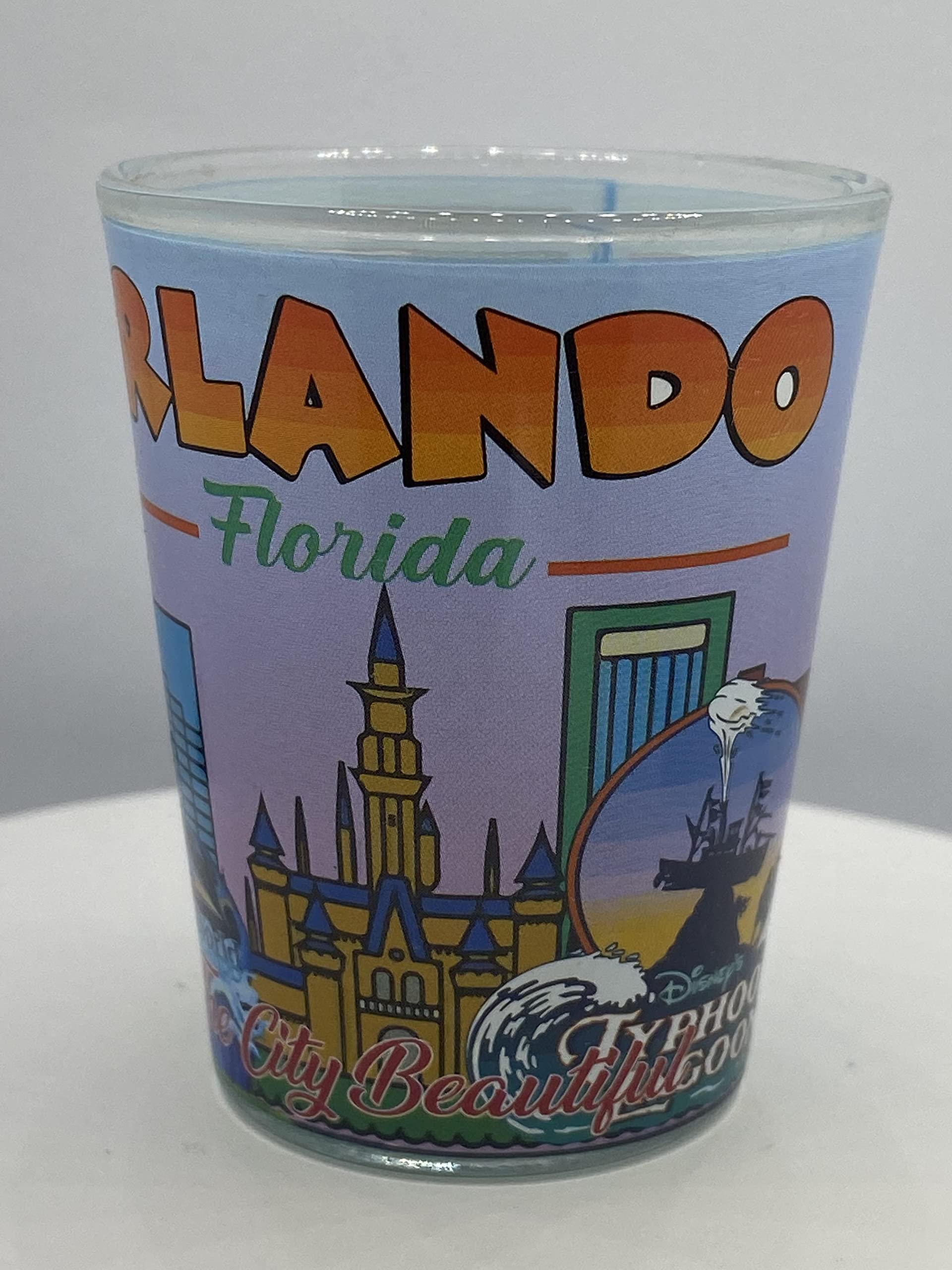 ORLANDO Florida SHOT GLASS 2 OZ.