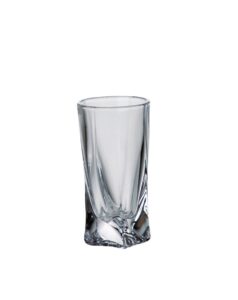 barski, glass, crystalline, shot glasses, 1.7 5 oz, made in europe, set of 6
