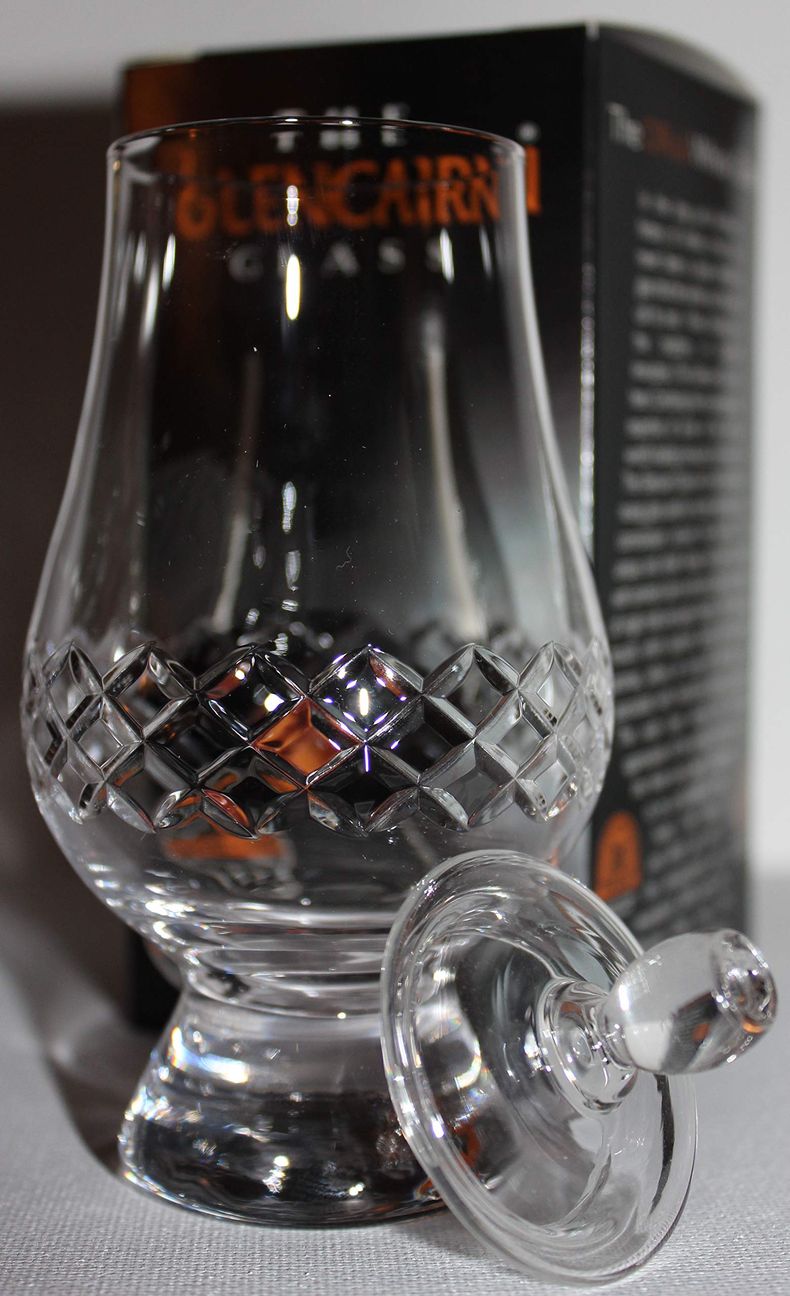 GLENCAIRN The Diamond Cut Scotch Whisky Tasting Glass with Ginger Jar Top