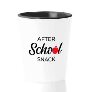 bubble hugs teacher's day shot glass 1.5 oz - after school snack - wine lover back to school life coworker lecturer assistant professor appreciation