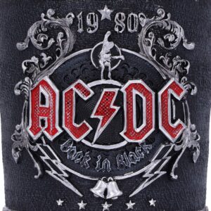 Nemesis Now Officially licensed ACDC Back in Black Shot Glass,8.5cm