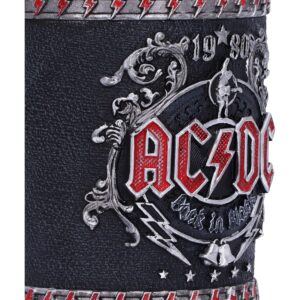 Nemesis Now Officially licensed ACDC Back in Black Shot Glass,8.5cm