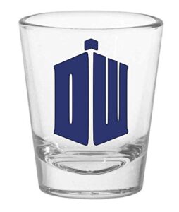 dr. who tardis shot glass