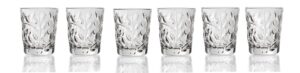 lorenzo laurus collection rcr crystal shot glasses, set of 6
