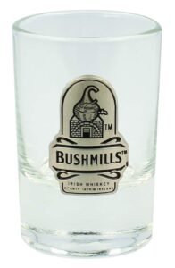 bushmills irish whiskey pewter shot glass