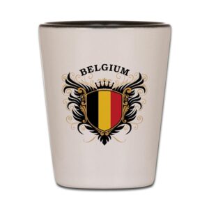 cafepress belgium unique and funny shot glass
