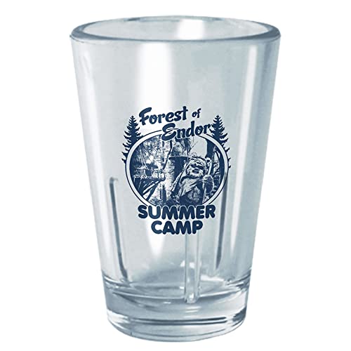 Fifth Sun Star Wars Ewok Forest of Endor Summer Camp Tritan Shot Glass - Clear - 2 oz.