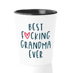 grandma shot glass - best ing granma - grandma gifts funny, grandma shot glass funny, the best moms get promoted to grandma shot glass