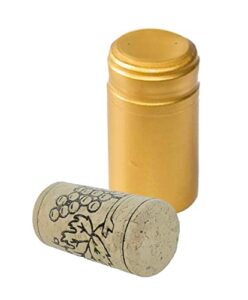 home brew ohio professional cork-pvc package (gold)