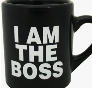 i am the boss mug shot